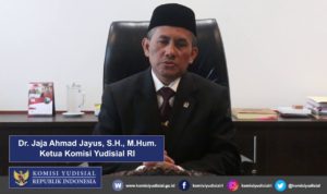 Ketua KY Jaya Ahmad Jayus